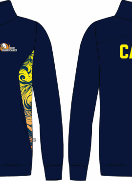 Merch – 1/4 Zip Top Long-Sleeve Top