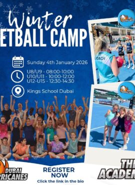  The Academy Winter Netball Camp January 2026