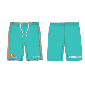 Merch - Teal and Coral Shorts