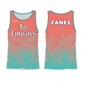 Merch - Coral and Teal Vest