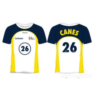Merch - Training Tee Retro White/Navy v4